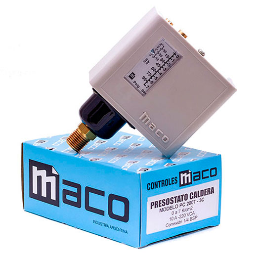 Presostato para calefaccion